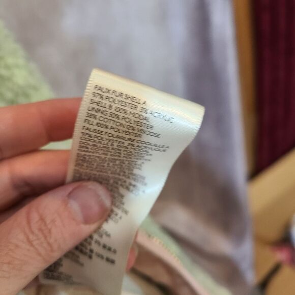 Free People We The Free Mint/Pink Rivington‎ Jacket Size Medium - Picture 4 of 5